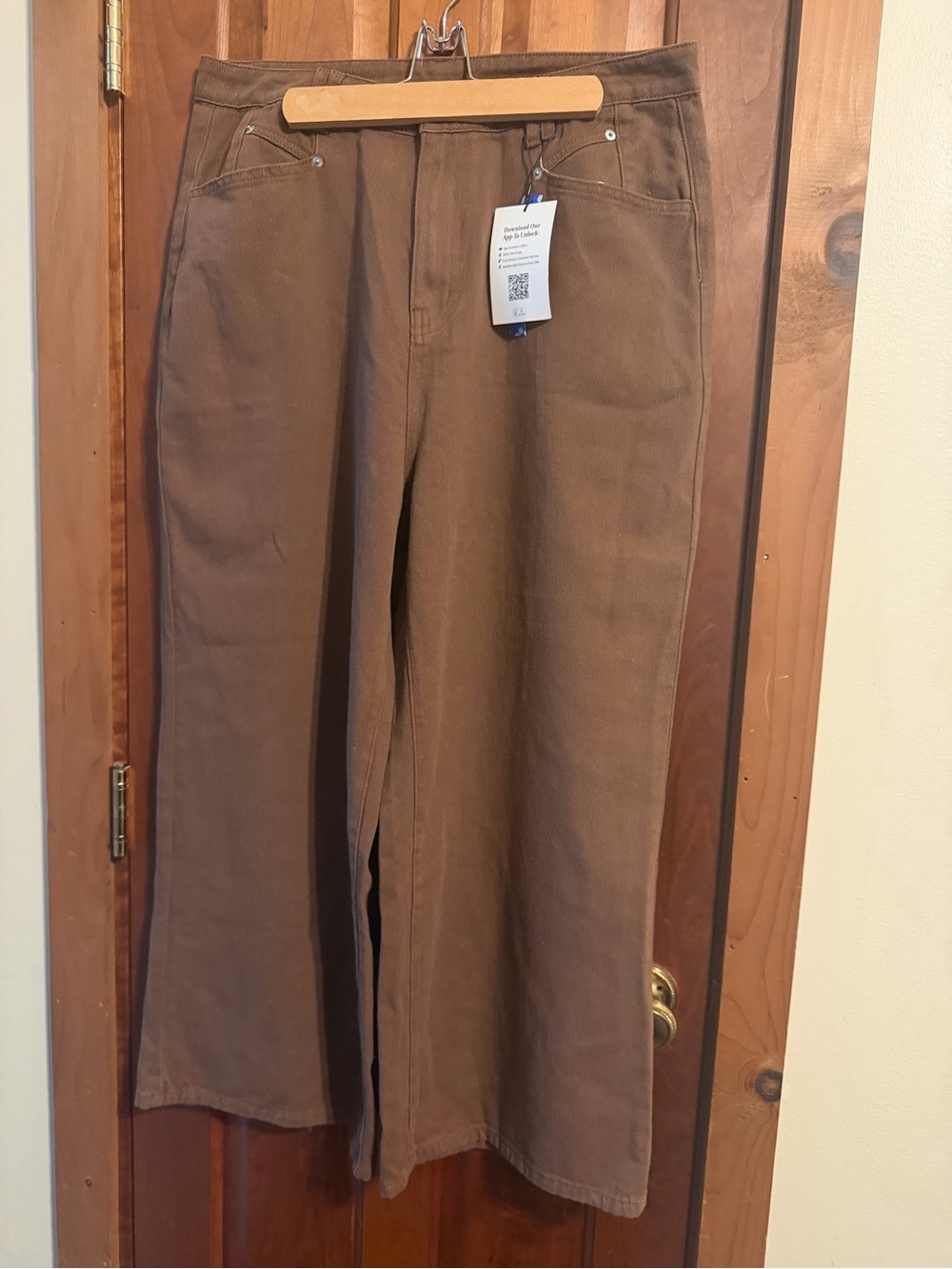 Cider Women’s Brown Wide-Leg Pants - Classic Casual Wear